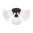 Livex Lighting Essex Ceiling Mount in Bronze