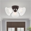 Livex Lighting Essex Ceiling Mount in Bronze