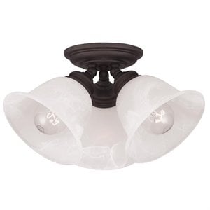 Livex Lighting Essex Ceiling Mount in Bronze