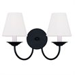 Livex Lighting Mendham Wall Sconce in Black