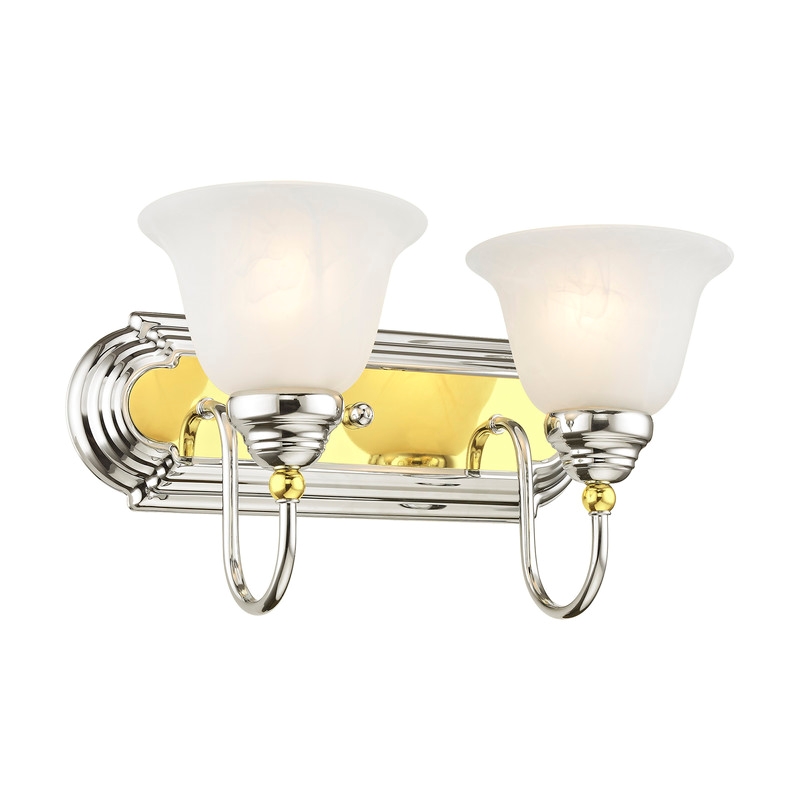 Livex Lighting Belmont 2 Bath Light in Multi-Color