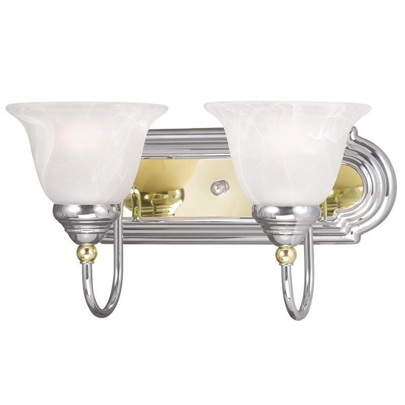 Livex Lighting Belmont 2 Bath Light in Multi-Color
