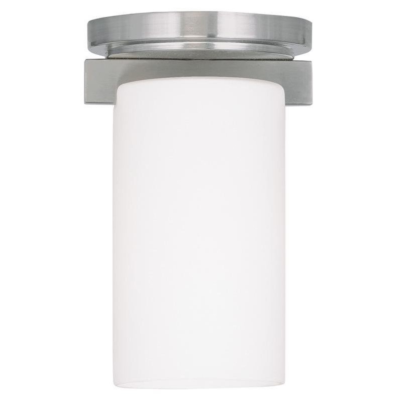 Livex Lighting Astoria Ceiling Mount in Brushed Nickel