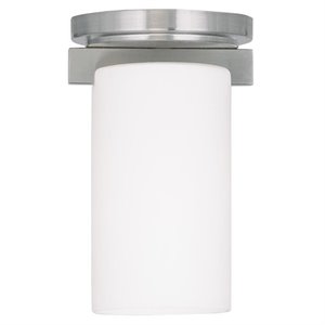 Livex Lighting Astoria Ceiling Mount in Brushed Nickel