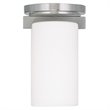 Livex Lighting Astoria Ceiling Mount in Brushed Nickel