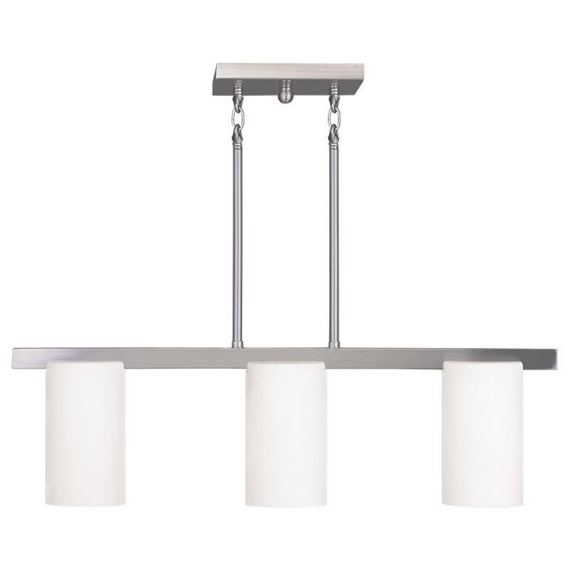 Livex Lighting Astoria Chandelier in Brushed Nickel