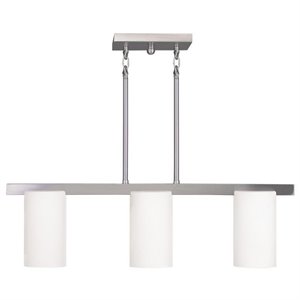 Livex Lighting Astoria Chandelier in Brushed Nickel