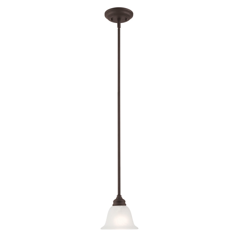 Livex Lighting Essex Mini Pendant in Bronze