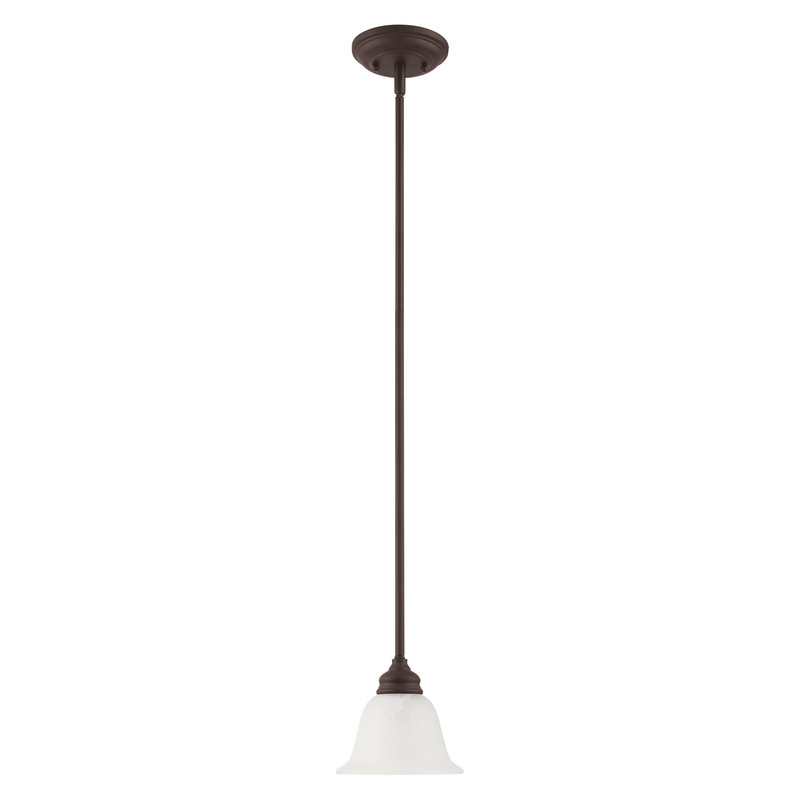 Livex Lighting Essex Mini Pendant in Bronze