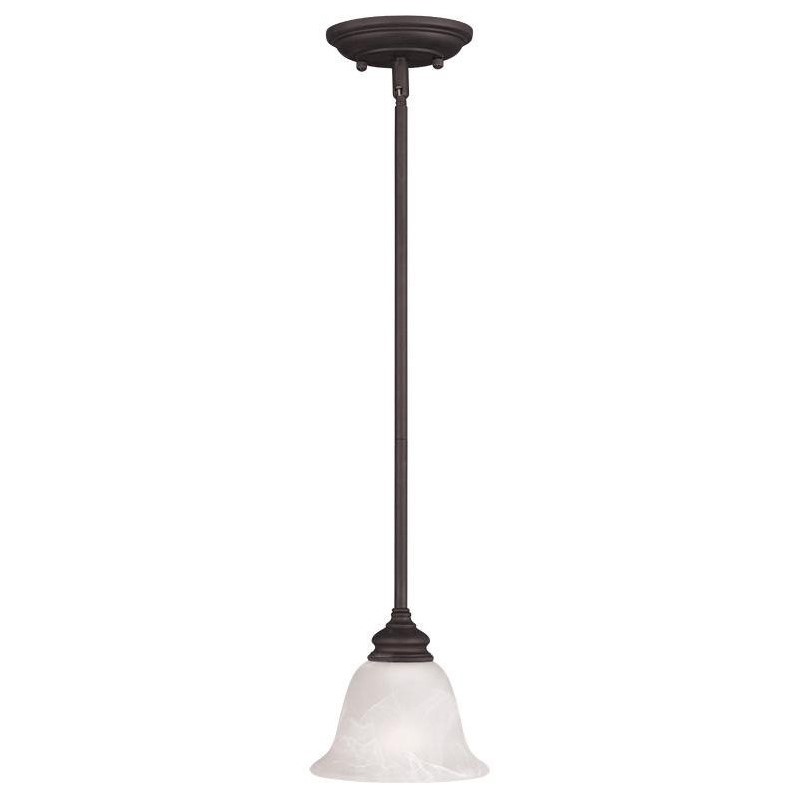 Livex Lighting Essex Mini Pendant in Bronze