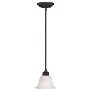 Livex Lighting Essex Mini Pendant in Bronze