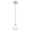 Livex Lighting Essex Mini Pendant in Brushed Nickel