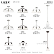 Livex Lighting Essex Mini Pendant in Brushed Nickel