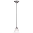 Livex Lighting Essex Mini Pendant in Brushed Nickel