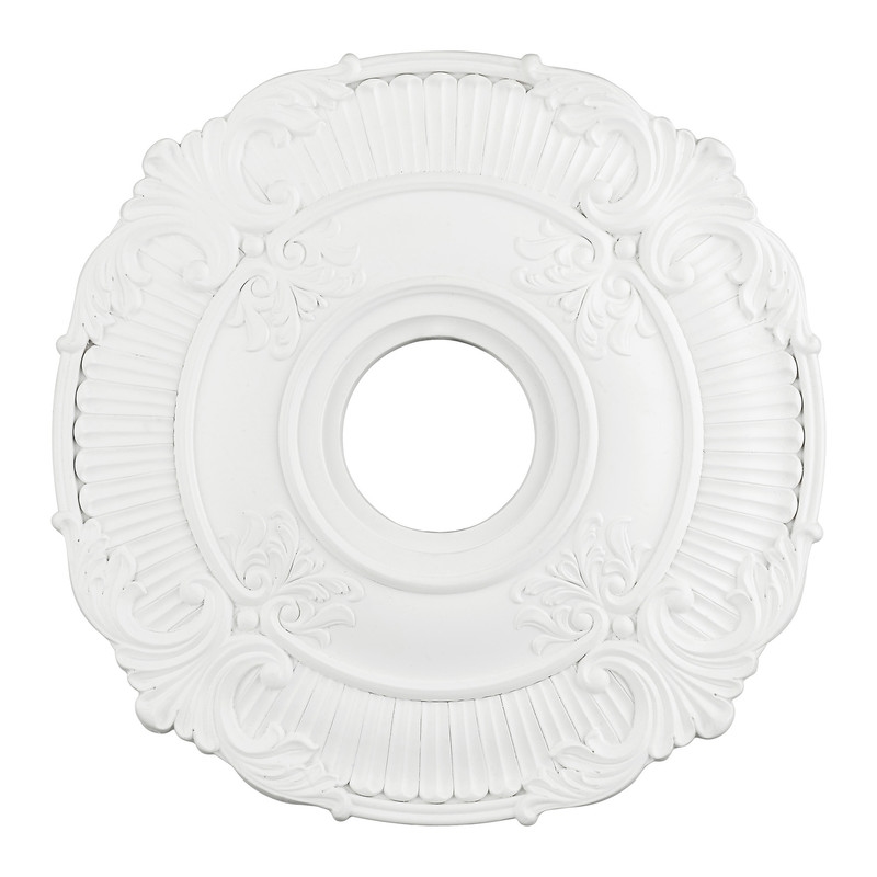 Livex Lighting Buckingham Ceiling Medallion in White