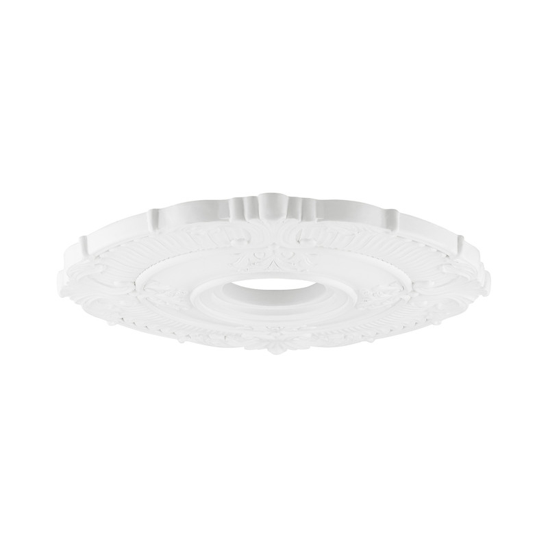 Livex Lighting Buckingham Ceiling Medallion in White