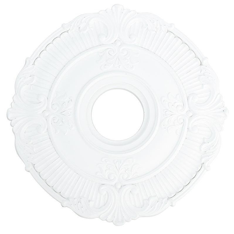 Livex Lighting Buckingham Ceiling Medallion in White