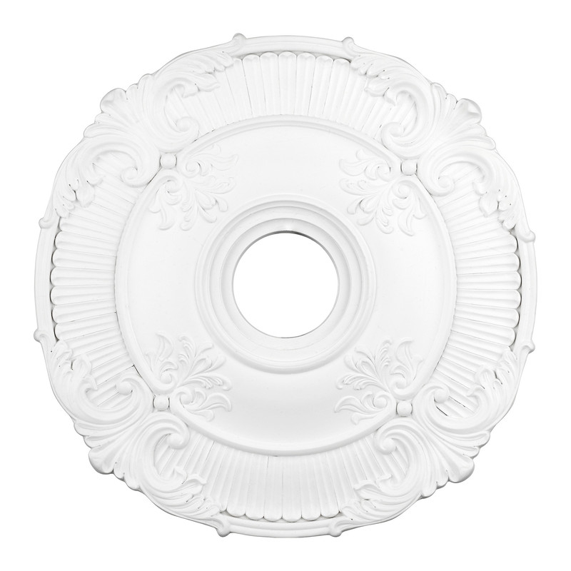 Livex Lighting Buckingham Ceiling Medallion in White