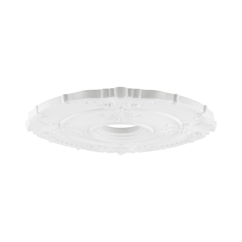 Livex Lighting Buckingham Ceiling Medallion in White