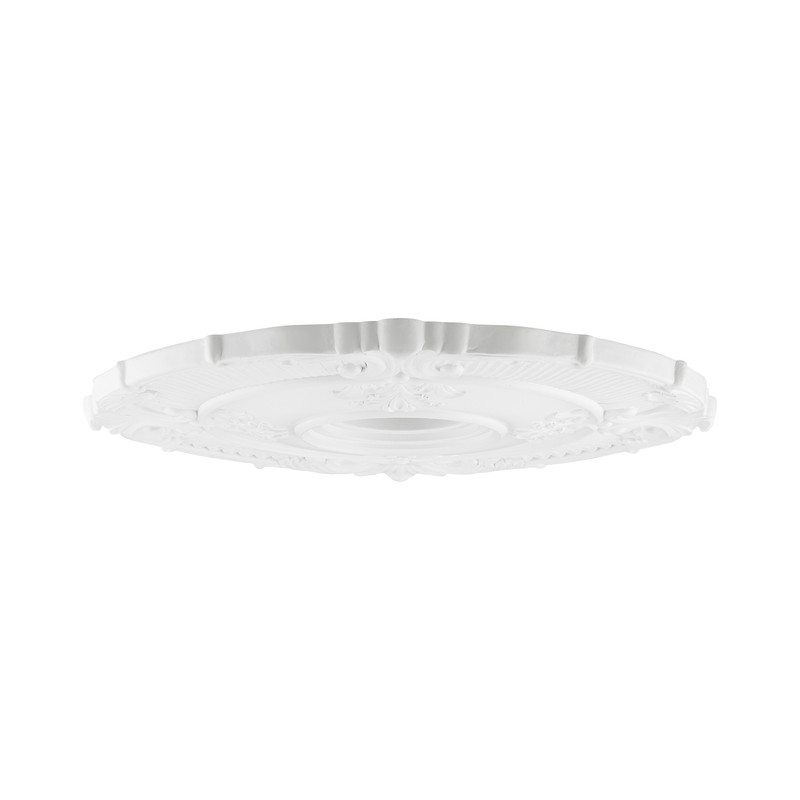 Livex Lighting Buckingham Ceiling Medallion in White
