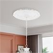 Livex Lighting Buckingham Ceiling Medallion in White