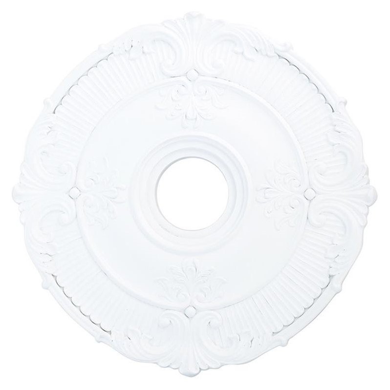Livex Lighting Buckingham Ceiling Medallion in White