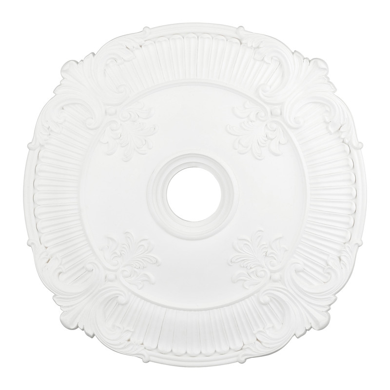 Livex Lighting Buckingham Ceiling Medallion in White