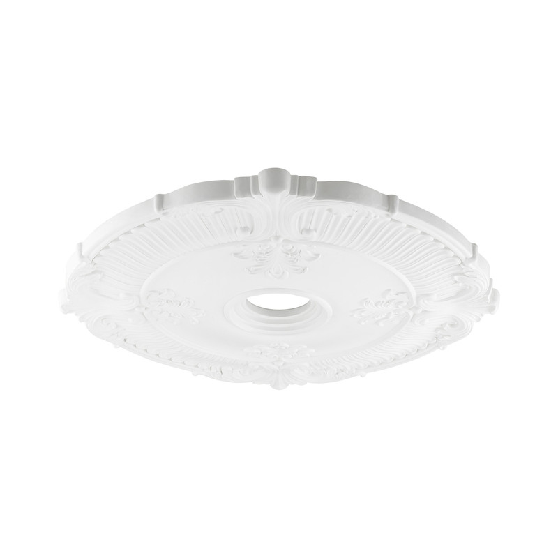 Livex Lighting Buckingham Ceiling Medallion in White