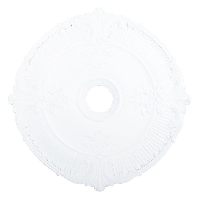 Livex Lighting Buckingham Ceiling Medallion in White