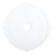 Livex Lighting Buckingham Ceiling Medallion in White