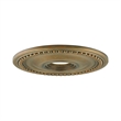 Livex Lighting Wingate Ceiling Medallion in Hand Painted Antique Gold Leaf