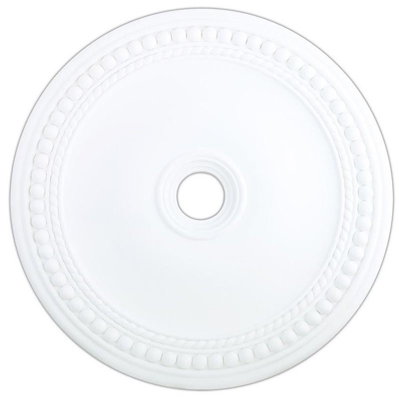 Livex Lighting Wingate Ceiling Medallion in White