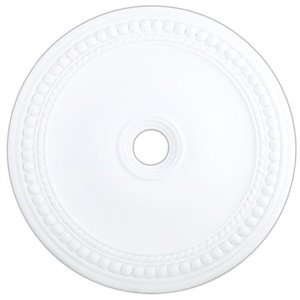 Livex Lighting Wingate Ceiling Medallion in White