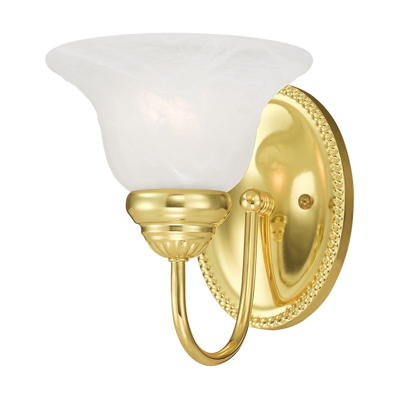 Livex Lighting Edgemont Bath Light in Polished Brass