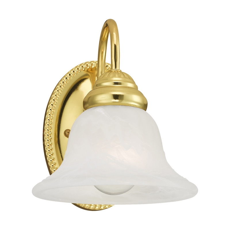 Livex Lighting Edgemont Bath Light in Polished Brass