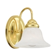 Livex Lighting Edgemont Bath Light in Polished Brass