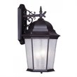Livex Hamilton 3 Light Bronze Outdoor Wall Lantern