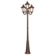 Livex Lighting Oxford 4 Light Imperial Bronze Outdoor Post Light