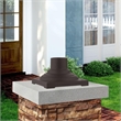 Livex Lighting Outdoor Pier Mount Adaptors in Bronze