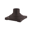 Livex Lighting Outdoor Pier Mount Adaptors in Bronze