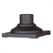 Livex Lighting Outdoor Pier Mount Adaptors in Bronze