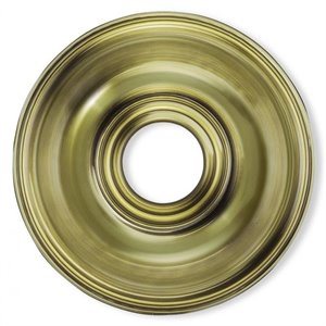 livex lighting ceiling medallion in antique brass