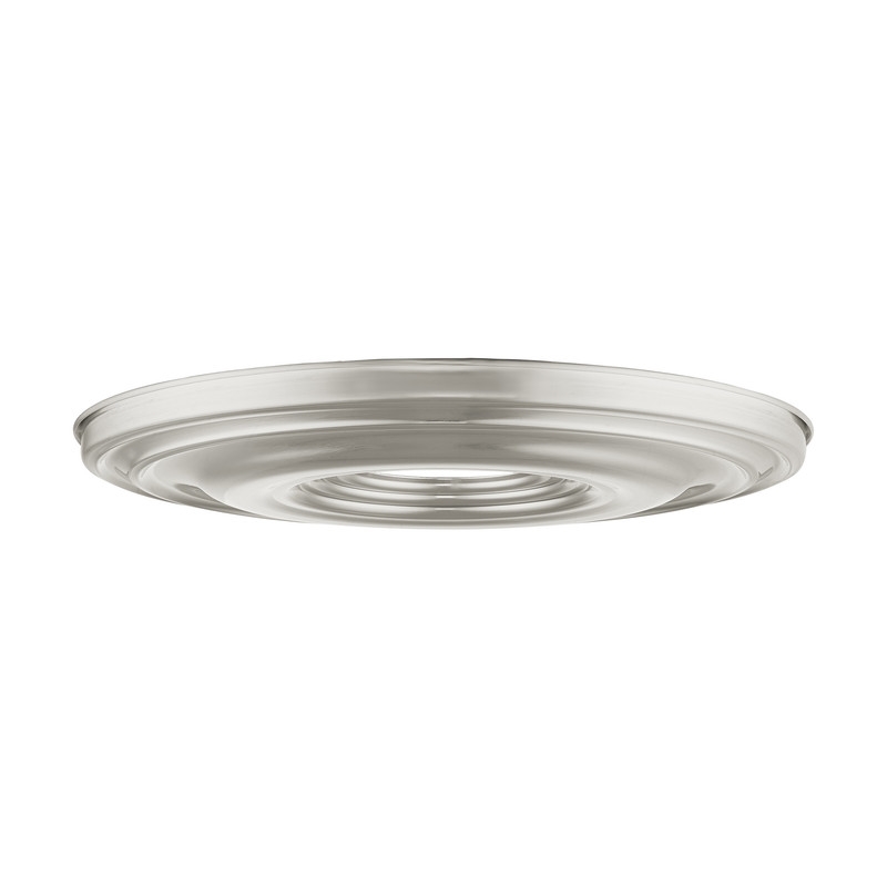 Livex Lighting Brushed Nickel Ceiling Medallion