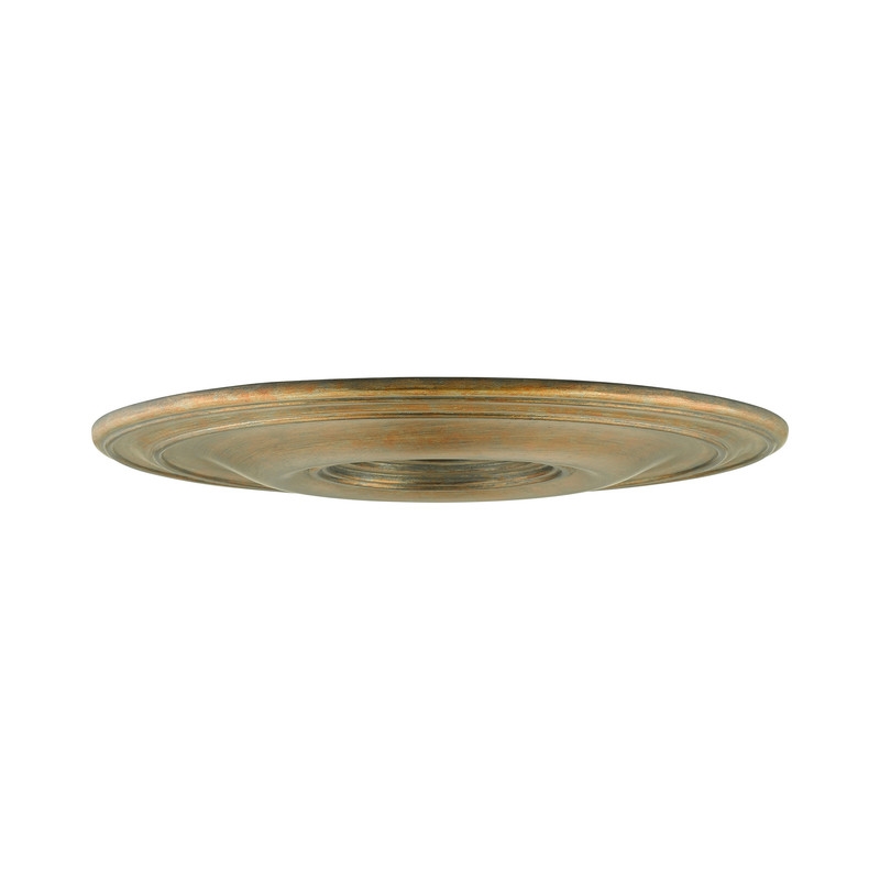 Livex Lighting Ceiling Medallion in  Aged Brass Antique Gold Leaf
