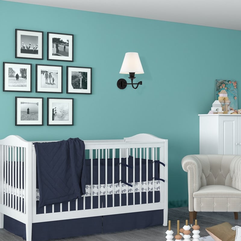 Livex Lighting  Swing Arm Wall Lamp in Black