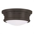 Livex Lighting Astor Ceiling Mount in Bronze