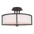 Livex Lighting Wesley Ceiling Mount in Bronze