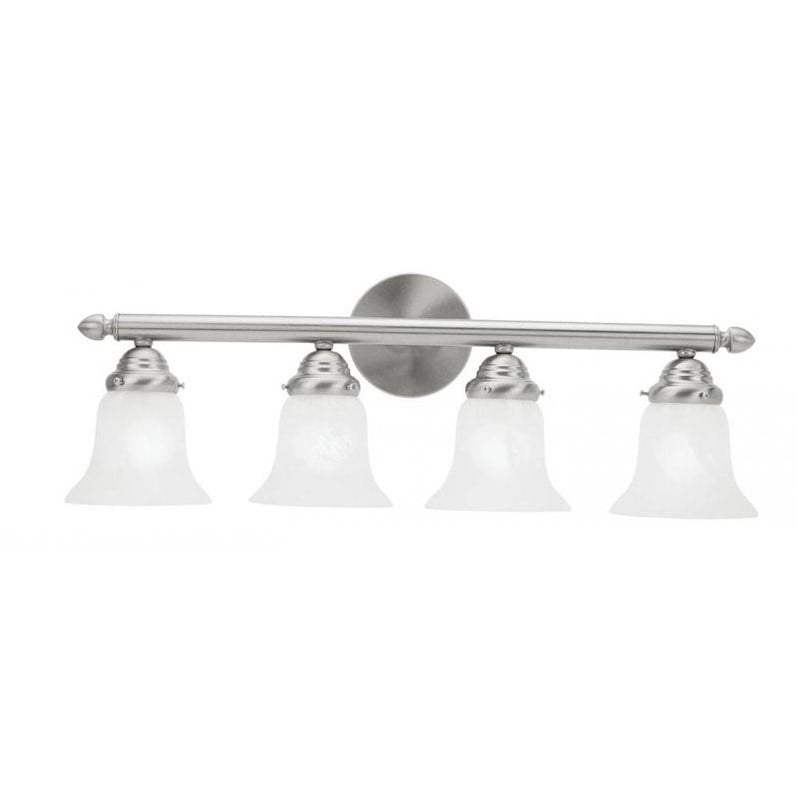 Livex Lighting Neptune Bath 4 Light in Brushed Nickel