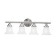 Livex Lighting Neptune Bath 4 Light in Brushed Nickel