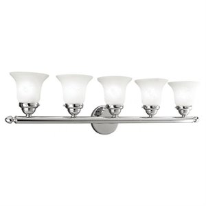 Livex Lighting Neptune Bath 5 Light in Chrome